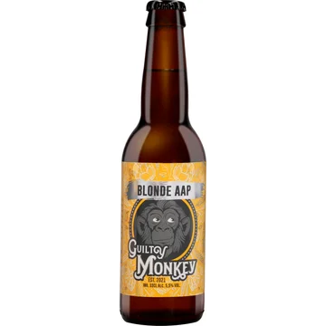 Guilty Monkey - Blonde Aap - Fles - 330ML