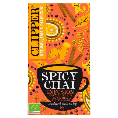 Clipper Spicy chai organic infusion