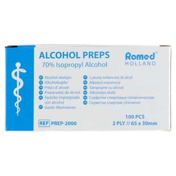 Romed Alcoholdoekjes 100 Stuks