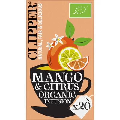Clipper Mango & citrus organic infusion