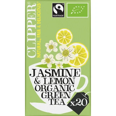 Clipper Jasmine & lemon organic green tea