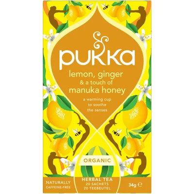 Pukka Lemon ginger manuka honey