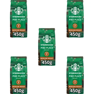 Starbucks Pike place medium roast koffiebonen 5pck