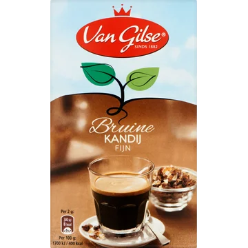 Van Gilse Bruine Kandij Fijn 500 g