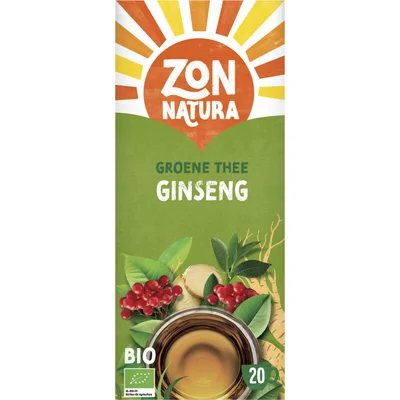 Zonnatura Groene thee ginseng