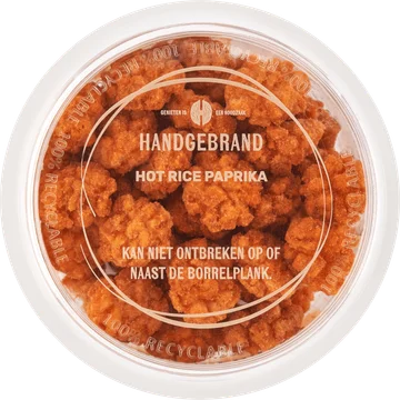 Handgebrand Hot Rice Paprika 90 g