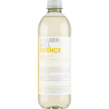 Vitamin Well Defence Vitamine C+D met de Smaak van Citrusvruchten/Vlierbessen 500 ml