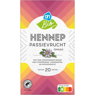 AH Biologisch Hennep passievruchtsmaak