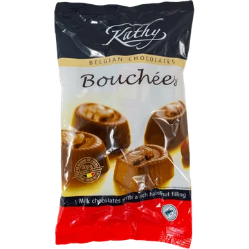 Kathy Belgian Milk Chocolate Bouchées 250 g