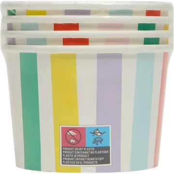 HEMA Bakjes Multicolor 4 Stuks