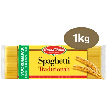 Grand'Italia Spaghetti Tradizionali Voordeelpak 1kg