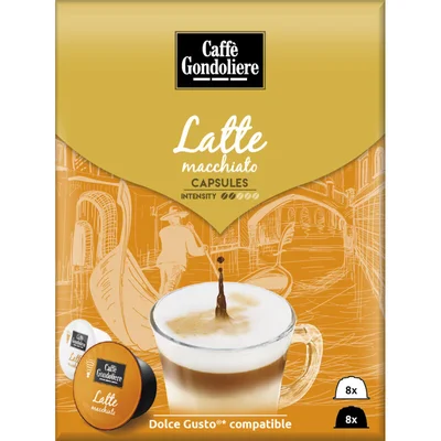 Caffè Gondoliere Dolce gusto compatible latte macchiato