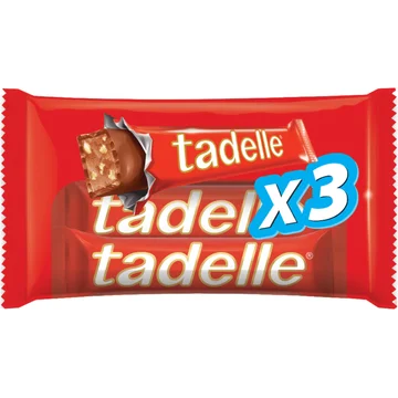 Tadelle Melkchocolade Hazelnoot 3 Stuks