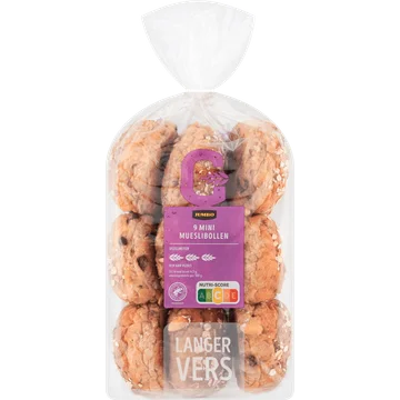 Jumbo - Mini Mueslibollen Volkoren - 9 Stuks
