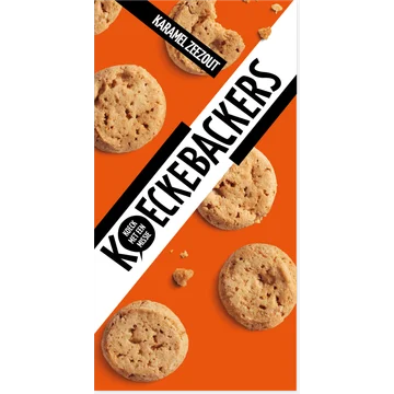 Koeckebackers Caramel Zeezout Cookie 132 g