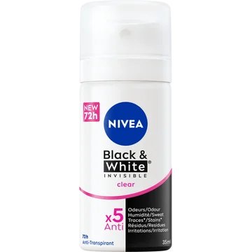 Nivea Black & White Invisible Deo Spray 35 ML
