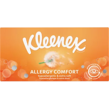 Kleenex Allergy Comfort Tissues 3-Laags 56 Stuks