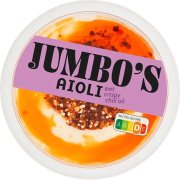 Jumbo's Aioli met Crispy Chili Oil 160 g