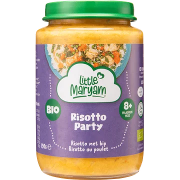 Little Maryam Risotto Party Risotto met Kip 8+ Maanden 190 g