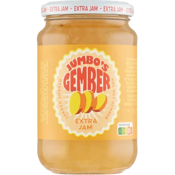 Jumbo's Extra Jam Gember 430 g