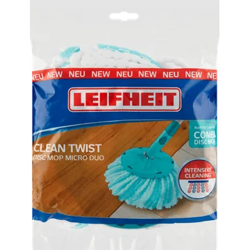 Leifheit Clean Twist Disc Mop Micro Duo