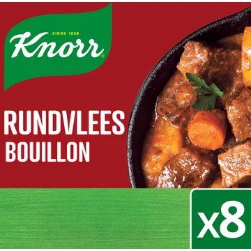 Knorr Bouillonblokje Bouillon Rundvlees 8 stuks