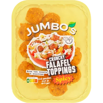 Jumbo's Crunchy Falafel Toppings Spicy 160 g
