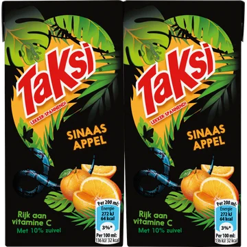 Taksi Sinaasappel 10-pack 0,2 L