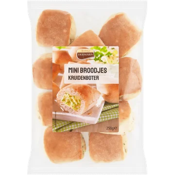Dermaris Mini Broodjes Kruidenboter 250 g