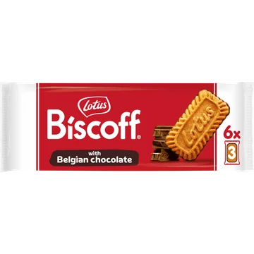 Lotus Biscoff Speculoos Chocolade 3p x6