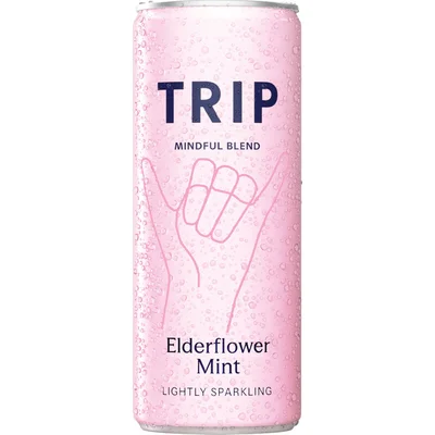 TRIP Mindful blends elderflower mint