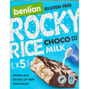 Rocky Rice Choco Milk Rice Bar 5 x 18 g