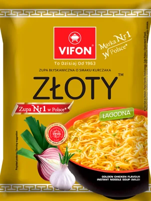 Vifon Golden Chicken Noedelsoep 70g