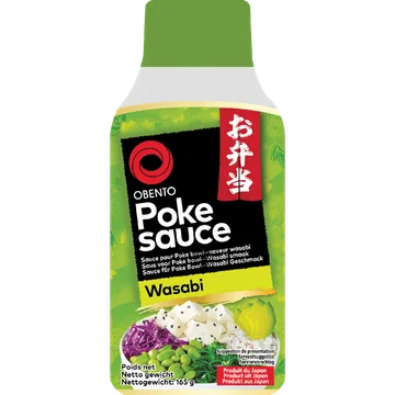 Obento Poke Sauce Wasabi 165 g