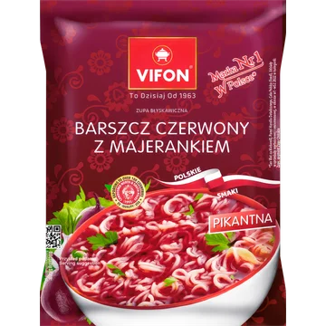 Vifon Noedels Rode Bieten 67g