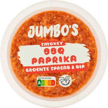 Jumbo's Smokey BBQ Paprika Groente Spread & Dip 150 g