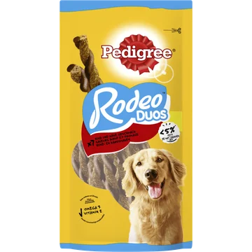 Pedigree Rodeo Duo's hondensnacks rund & kaas 7 stuks