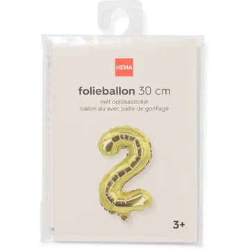 folieballon goud 2