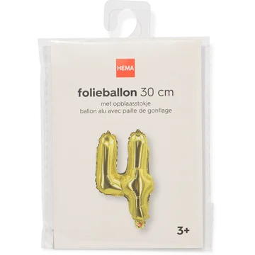 folieballon goud 4
