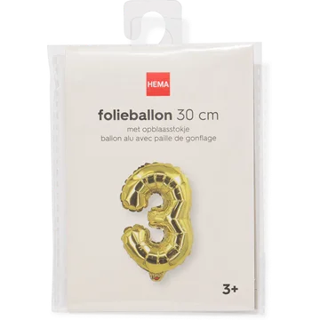 folieballon goud 3