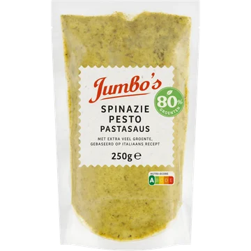 Jumbo's Spinazie Pesto Pastasaus 250 g