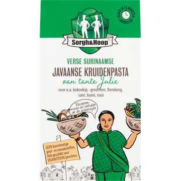 Sorgh & Hoop Verse Surinaamse Javaanse Kruidenpasta 90 g