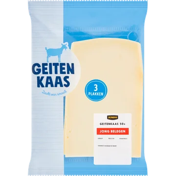 Jumbo Geitenkaas 50+ Jong Belegen 3 Plakken