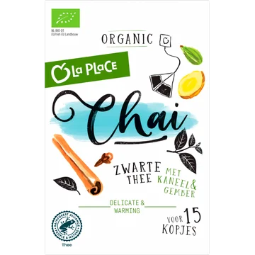 La Place Black Chai Thee 15 Stuks