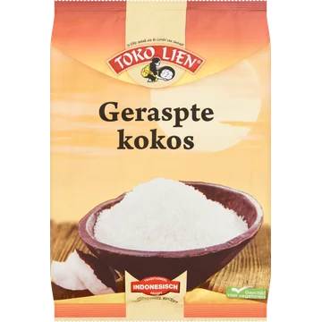 Toko Lien Geraspte Kokos 300 g