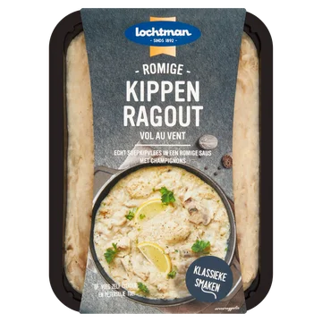 Lochtman Romige Kippenragout Vol Au Vent 500 g