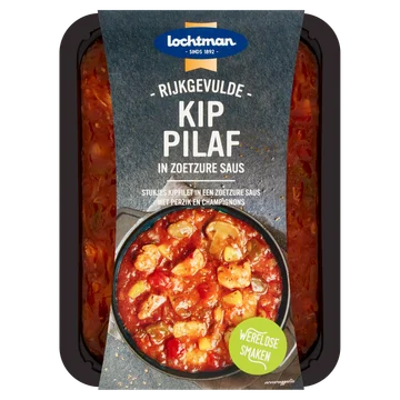 Lochtman Rijkgevulde Kip Pilaf in Zoetzure Saus 500 g