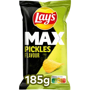  Lay's Max Ribbel Chips Pickles 185 gr