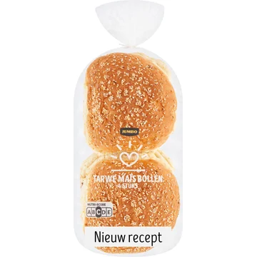 Jumbo - Maïsbollen Wit - 4 Stuks