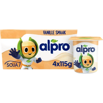 Alpro Kids Dessert Vanille 4x115 g